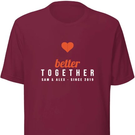 Better Together shirt design