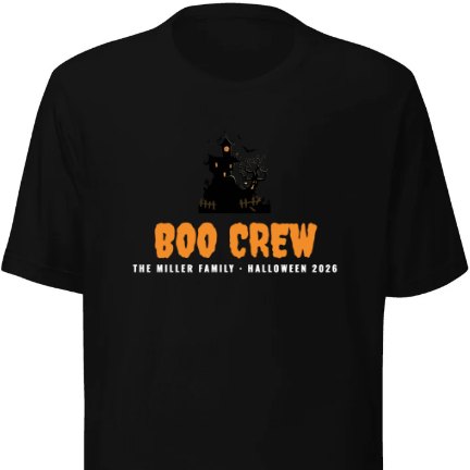 Boo Crew shirt design