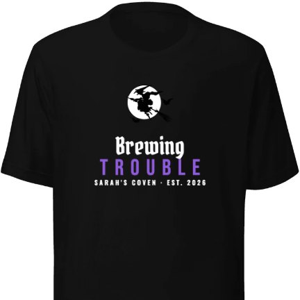 Brewing Trouble shirt design