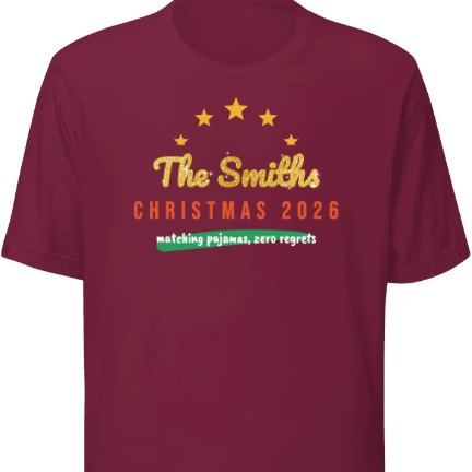 Family Christmas shirt design