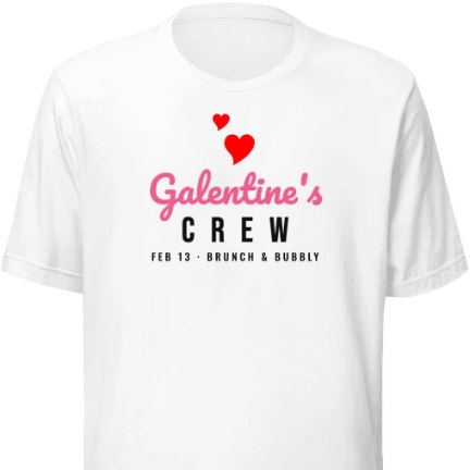 Galentine's Brunch shirt design