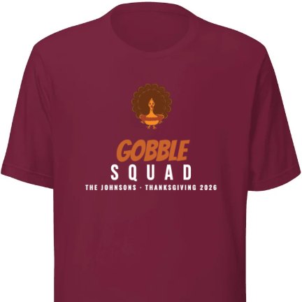 Gobble Squad shirt design