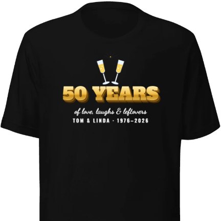 Golden Anniversary shirt design