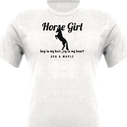 Horse Girl shirt design