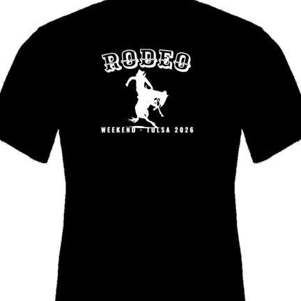 Rodeo Weekend shirt design