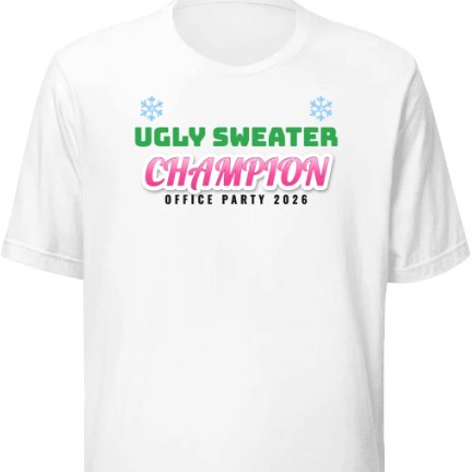 Ugly Sweater Champion shirt design