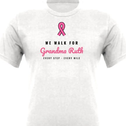 Walking For shirt design